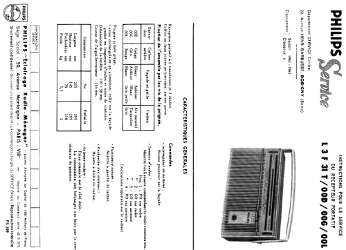 Ecodyne L3F31T /00D /00G /00L; Philips France; (ID = 2001855) Radio