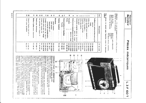 Portaletta L3F60T; Philips France; (ID = 735700) Radio