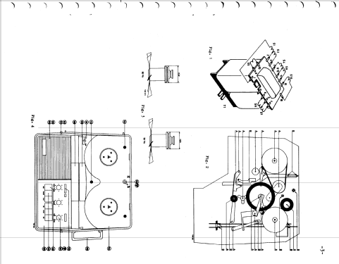 Magnétophone à bande EL3548; Philips France; (ID = 1322450) R-Player