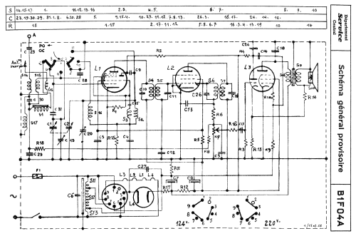 Philetta B1F04A; Philips France; (ID = 2007296) Radio