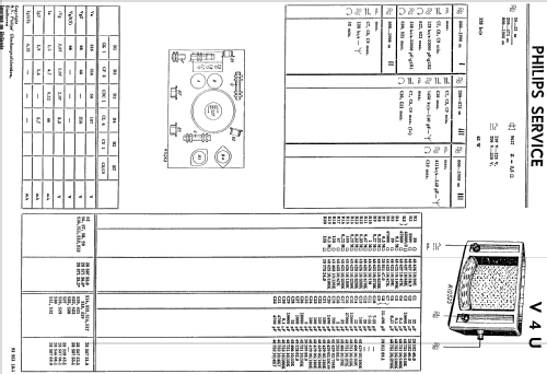 Pionnier V4U; Philips France; (ID = 2110330) Radio