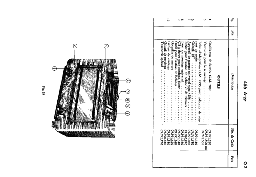 Prélude 456A -29; Philips France; (ID = 2010768) Radio