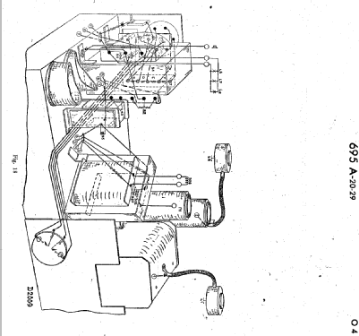 Sérénade 695A -29; Philips France; (ID = 1510528) Radio