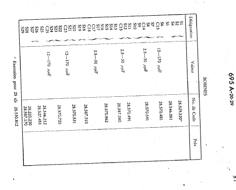 Sérénade 695A -29; Philips France; (ID = 1510536) Radio