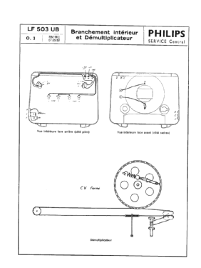 Skiff LF503UB; Philips France; (ID = 2776568) Radio