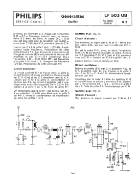 Skiff LF503UB; Philips France; (ID = 2776571) Radio