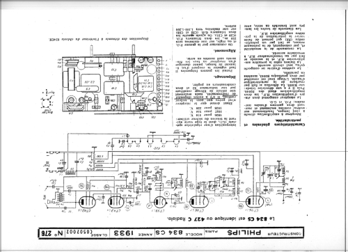 Super Inductance 834A; Philips France; (ID = 1689354) Radio