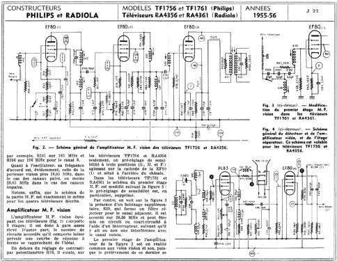 TF1761A; Philips France; (ID = 1859532) Televisore