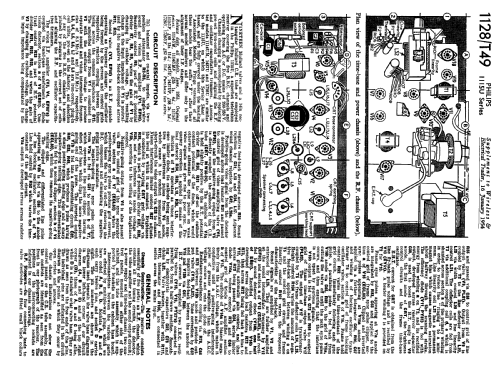 1114UMF; Philips Electrical, (ID = 1048906) Television