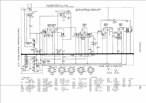 151U; Philips Electrical, (ID = 563492) Radio