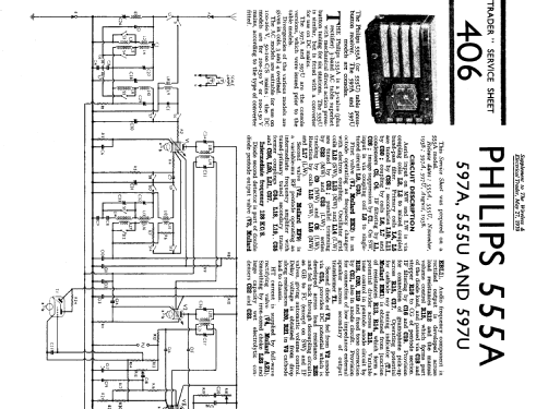 597A; Philips Electrical, (ID = 1257190) Radio