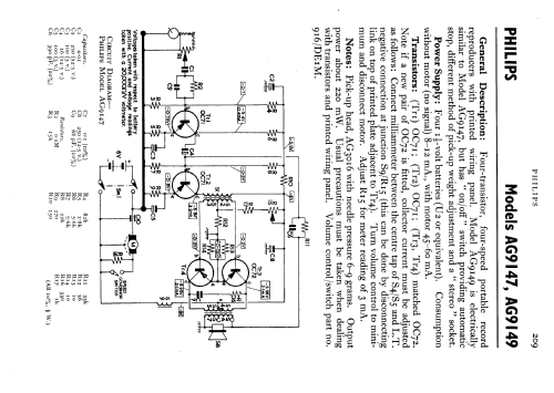 AG9147; Philips Electrical, (ID = 595045) R-Player