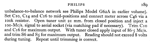 B3G85U ; Philips Electrical, (ID = 585320) Radio
