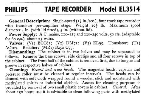 EL3514; Philips Electrical, (ID = 721231) R-Player