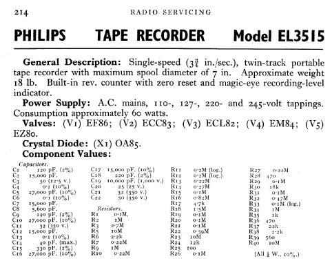 EL3515; Philips Electrical, (ID = 595042) R-Player