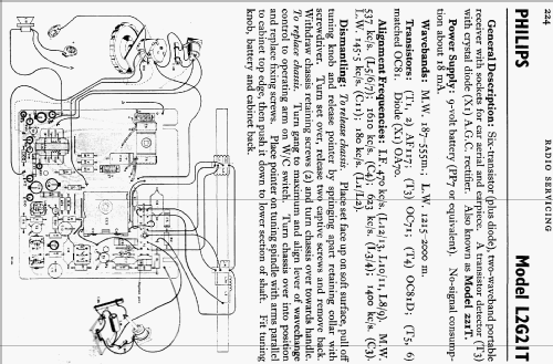 L2G21T; Philips Electrical, (ID = 727109) Radio