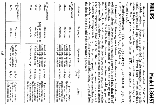 L3G45T; Philips Electrical, (ID = 806967) Radio