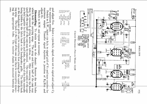 Musette L2G77B; Philips Electrical, (ID = 563003) Radio