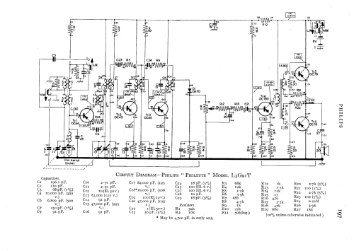 Philette L3G91T; Philips Electrical, (ID = 585330) Radio