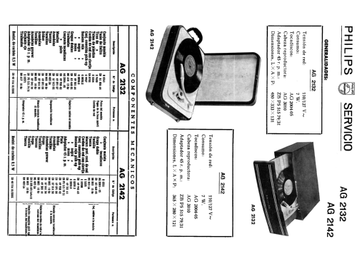 AG-2132; Philips Ibérica, (ID = 2409388) Sonido-V