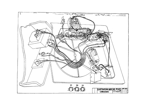 Electrófono AG-9142; Philips Ibérica, (ID = 2409443) Ton-Bild