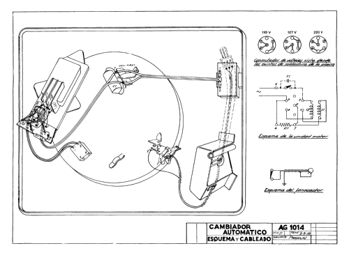 Cambiador Automático AG 1014; Philips Ibérica, (ID = 2408161) R-Player