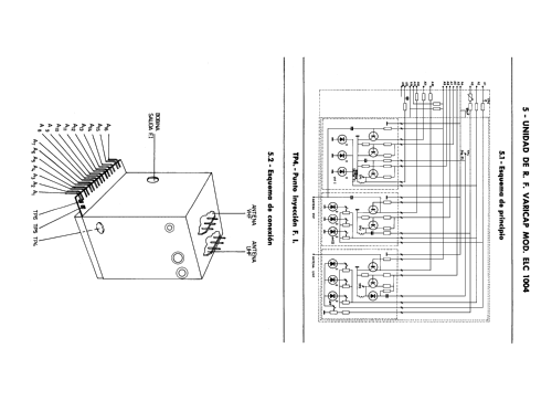 Copresa VHF/UHF Selector de Canales - Channel Selector / Tuner ELC1004; Philips Ibérica, (ID = 2461815) Converter