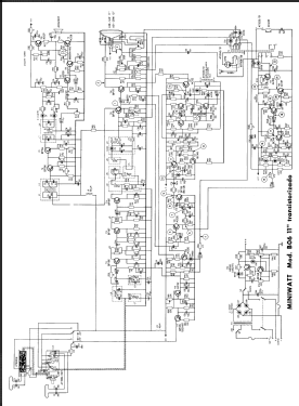 Miniwatt BO6 11' transistorizado con DY51; Philips Ibérica, (ID = 2799074) Télévision