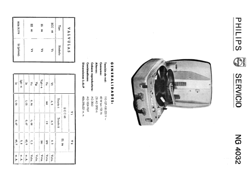 Electrófono NG-4032; Philips Ibérica, (ID = 2409654) R-Player