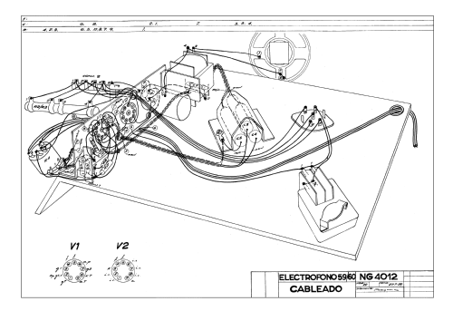 Electrófono NG-4012; Philips Ibérica, (ID = 2410047) Reg-Riprod