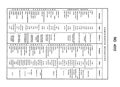 Electrófono NG-4012; Philips Ibérica, (ID = 2410048) Enrég.-R