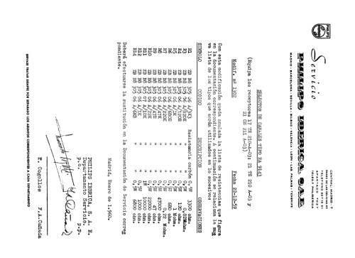 21-TE-210-A-03; Philips Ibérica, (ID = 1445672) Televisore