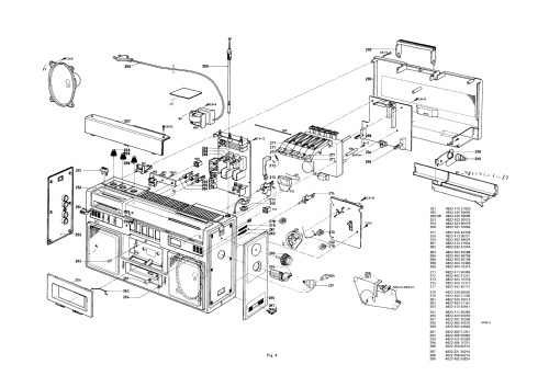 Radio Recorder 22AR774/15; Philips Ibérica, (ID = 1102808) Radio