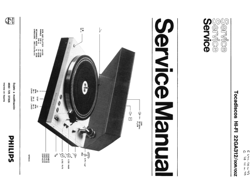 22-GA-312/00R; Philips Ibérica, (ID = 1093278) Ton-Bild