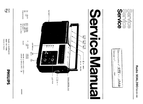 90-AL-390/40; Philips Ibérica, (ID = 1104113) Radio