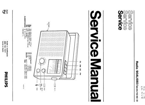 90-AL-680/00; Philips Ibérica, (ID = 1102956) Radio