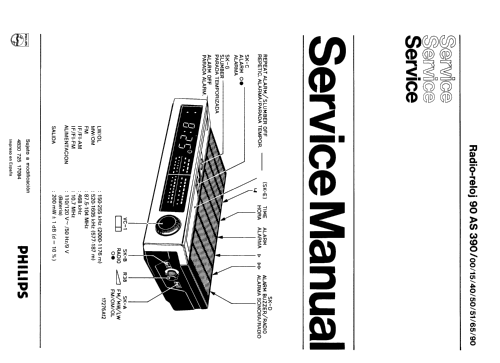 90-AS-390/90; Philips Ibérica, (ID = 1105656) Radio