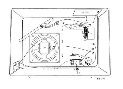 B1E37T; Philips Ibérica, (ID = 2090811) Radio