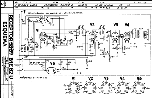 B1E82U; Philips Ibérica, (ID = 2079549) Radio