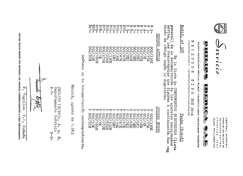 B2E34A /00F / 00K; Philips Ibérica, (ID = 2074311) Radio