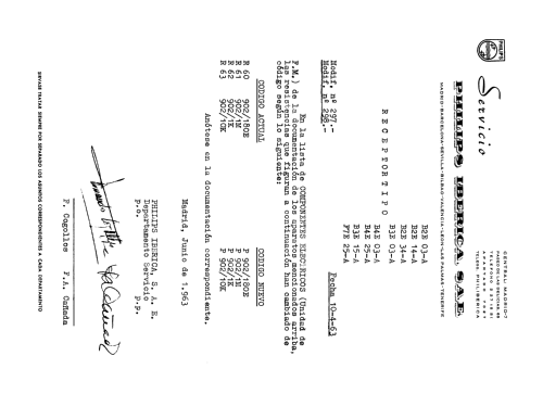 B3E03A /00C /00K; Philips Ibérica, (ID = 2075683) Radio