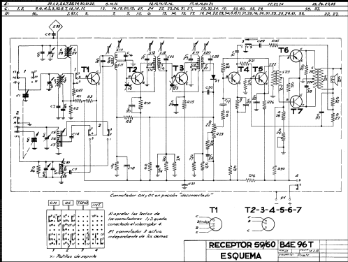 B4E96T; Philips Ibérica, (ID = 2091660) Radio