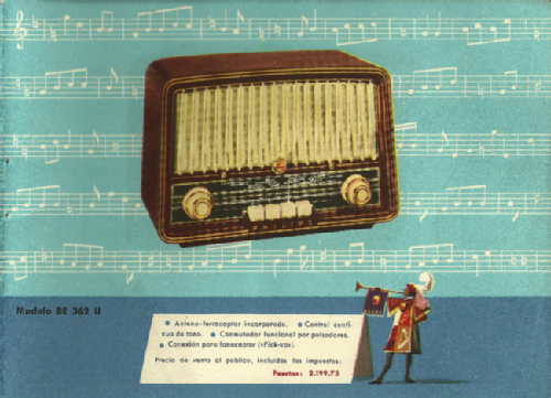 BE-362-U; Philips Ibérica, (ID = 1997250) Radio