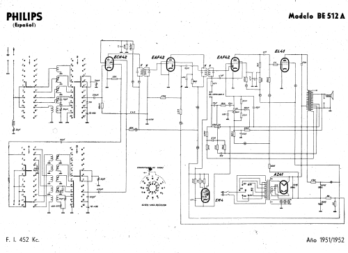 BE-512-A; Philips Ibérica, (ID = 1701776) Radio