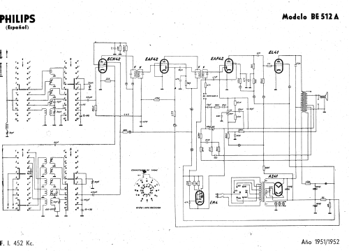 BE-512-A; Philips Ibérica, (ID = 1726462) Radio