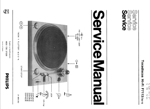 F-7113/15; Philips Ibérica, (ID = 1326148) R-Player