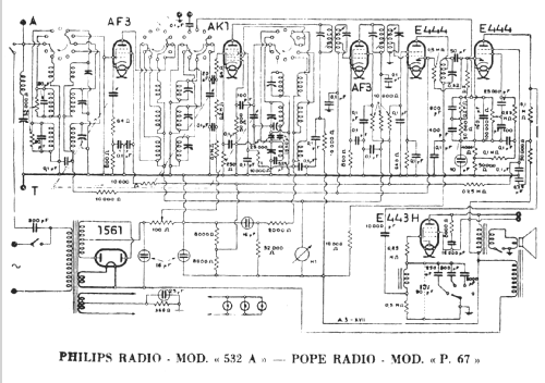 532A; Philips Italy; (ID = 778097) Radio