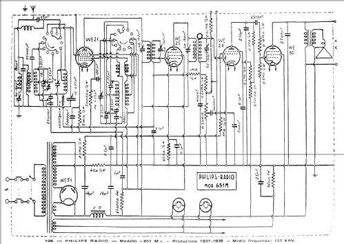 651M; Philips Italy; (ID = 38391) Radio