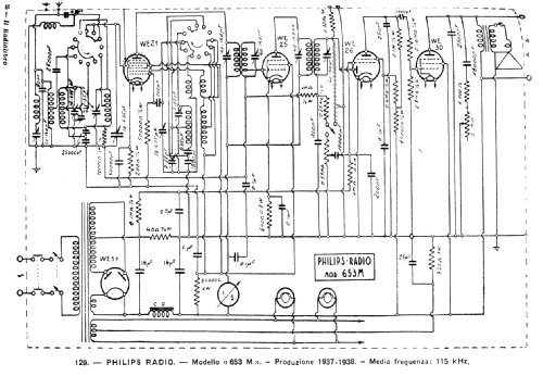 653M; Philips Italy; (ID = 38392) Radio