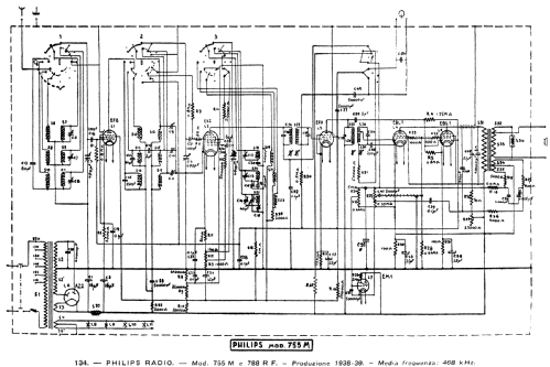 755M; Philips Italy; (ID = 38396) Radio